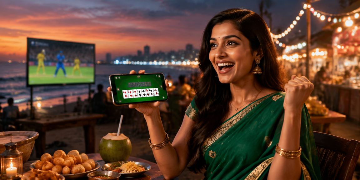 Crowded cricket stadium representing popular sports betting in India